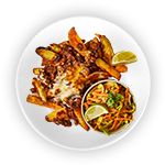 Salt & Pepper Loaded Chips With Donner 