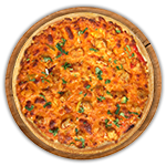 Peri Peri Chicken Tikka Pizza 