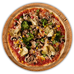 Banquet Cheddar Pizza 