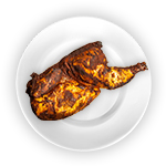 Half Tandoori Chicken On The Bone 