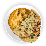 Peshwari Nan With Korma 