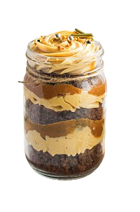 Caramel Cake Jar 